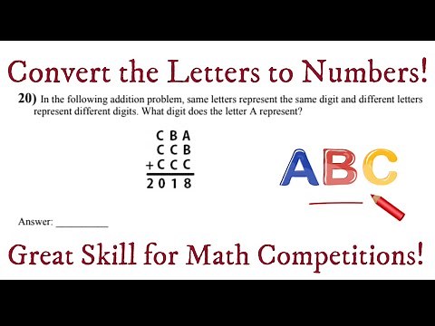 Solving 2018 Noetic #20 for 4th grade! Useful Skill for any Math Competition!