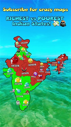 India's Richest State Will SHOCK You (GDP)😱🇮🇳