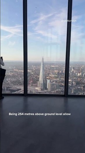 You need to visit Europe's highest free public viewing platform in London