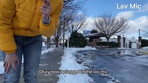 Watch Compare this wireless lav mic to iPhone’s internal mic outdoors on Amazon Live