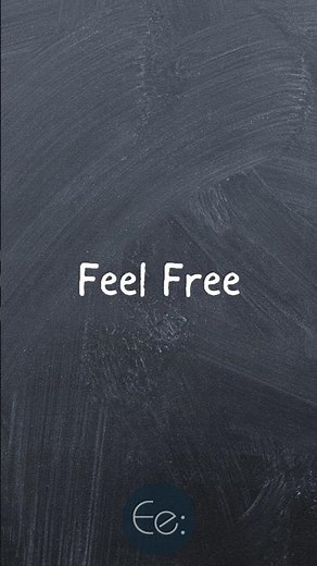 Feel Free 🙌 What Does It Mean? English Explained #phrases #expression #meaning #slang #esl #tips