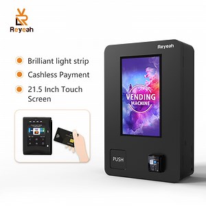 [Hot Item] Automatic ID Verification Credit Card Wall Mounted Touch Screen Innovative Cigarette Vending Machine
