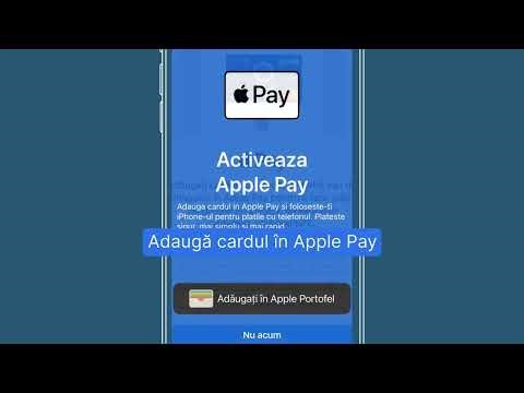 Adaugă cardul tău George în Apple Pay