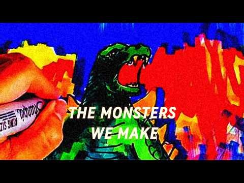 The Monsters We Make #monsters #werewolves #zombies #godzilla #usa #drawing #art #poetry
