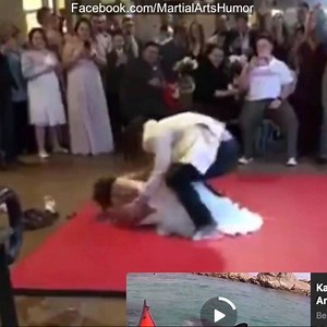 206K views · 12 reactions | Have you ever done your wedding dance? Well, how about a wedding BJJ dance ;) Enjoy! Also, I do sing, so be prepared for that! #karaoke #martialarts #martialartshumor To get some equipment for your martial arts training, please go here: https://www.amazon.com/shop/influencer-bbbbd7c6?listId=3EGN100TEI096 More to come! | Fight Commentary Breakdowns | Facebook