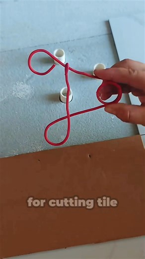 Genius Template Trick for Tiling Around Pipes #tiles #pipes #layout #holes #drilling | Reels ideas