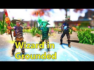 GROUNDED How To Unlock Wizard Hat And Magic Staffs - 1.0 Wizard Gameplay