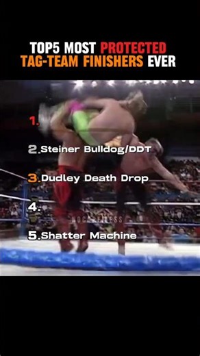 Most Protected Tag Finishers in Wrestling History