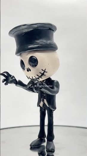 The Nightmare Before Christmas Ultimate Jack Skellington Action Figure in clay #jeckskellington