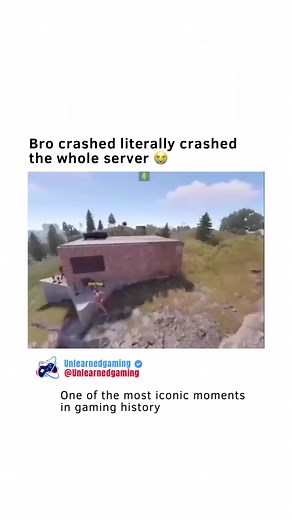 When your hardware configuration is decent, but a random player decides to stress test the entire multiplayer infrastructure. 💻🔥 This chaotic Rust gameplay clip takes a simple question about computer performance and turns it into a monumental, server-crashing explosion. The absolute comedy of this funny gaming moment is the brilliant setup and execution. The 60-second video starts with a player escorting another user named Fbak onto a roof and telling them to choose a seat for a better view. T