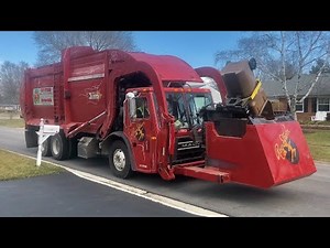 Roy Strom 927: Mack LEU McNeilus Contender Curotto Can Garbage Truck