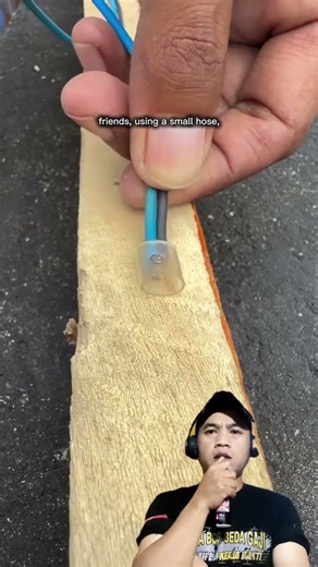 very neat cable installation idea #tutorials #woodworking #woodscraft #fypシ