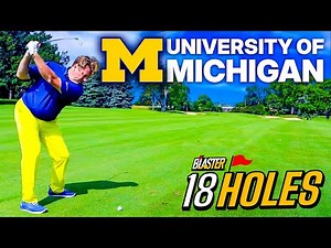 Exploring University of Michigan's Pristine Fairways! | 18 Holes with Jimmy Hanlin