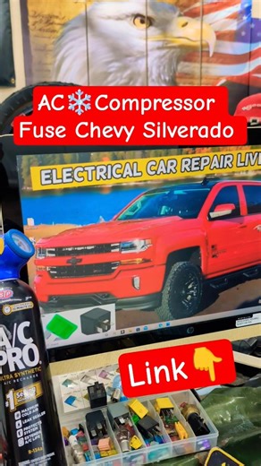 CHEVY Silverado 14-19 ❄️AC Compressor Fuse👉#chevy #silverado #easy #help #diy #video #fix #howto #ac
