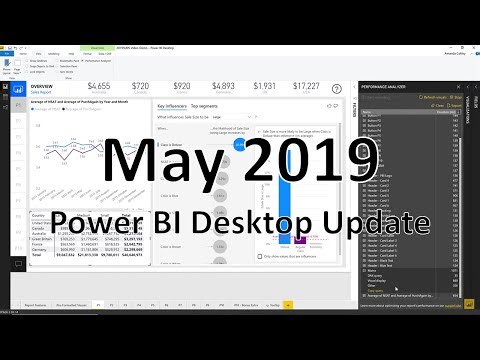 Power BI Desktop May 2019 Feature Summary