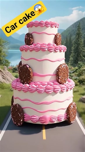 Car cake 😱 । extend with ai। #ai #shorts