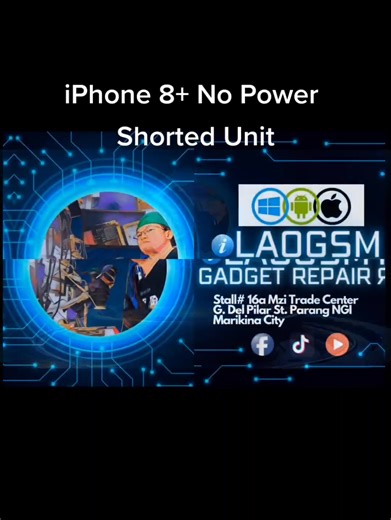 🍎iPhone 8 No Power. (Shorted unit). ❓Possible cause: Overcharging 🤦 👉(Services Offered: (Phone Repair📱) ️•️ Reprogram • Unlock Password • Water Damage •️ I Cloud Removal •️ No Power •️ Open Line/ Unlock Network •️ Not Charging •️ Replace Cellphone Hardware’s •️ No Display •️ No Ringtone •️ No Signal •️ Phone Switch Issue •️ LCD (Screen) 👉(Services Offered: (Computer And Laptop Repair🖥💻) •️ Reformat •️ Install Applications •️ Charger •️ Install Anti-Virus •️ Replace Battery •️ Hardware Iss