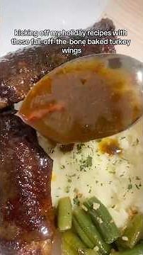 Baked Turkey Wings That Will Steal Thanksgiving 🦃✨