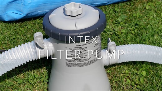 Putting the Pump on a Intex Pool - Intex Pool Pump | Intex Pool Pump