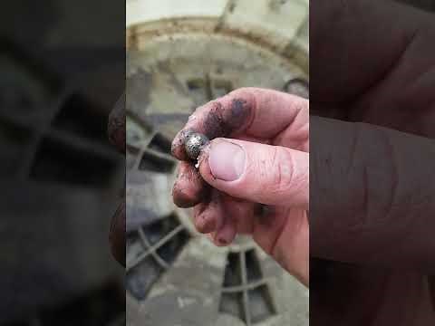 Repairing our Hotpoint washing machine. Bearings compleatly failed.