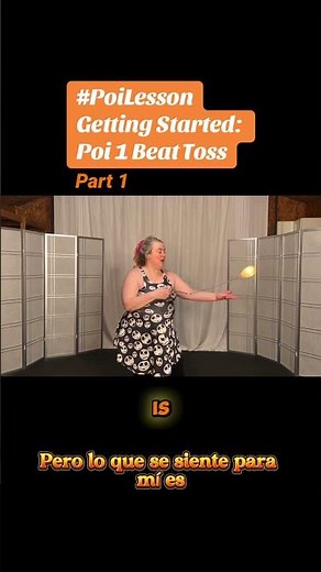 Pt1 Poi Getting Started: Poi 1 Beat Toss #poi #PoiSpinning #PoiDance #FlowArts #PoiTutorial