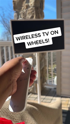 There are no limitations to this product! This wireless portable tv on wheels can be wheeled outside for movie nights, date nights or for you to catch up on your favorite shows and sports games! Imagine browsing tiktok or doing a @tiktok livestream on this! #tiktok #amazonfinds #amazon #amazonmusthaves #amazonproductsyouneedordont #amazongadgets #tech #tv #amazonprime