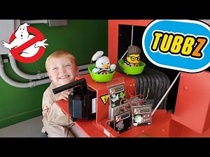 Ghostbusters Toys Surprise Inside the Real Ghostbuster Firehouse