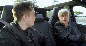Jay Leno And Elon Musk Go For A Spin In Tesla Cybertruck, Production Model Will Be 5% Smaller | Carscoops