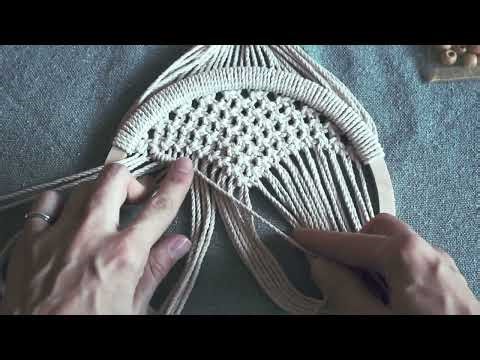 DIY: Macramè Mandala Sun Tutorial / Macrame Wall Hanging