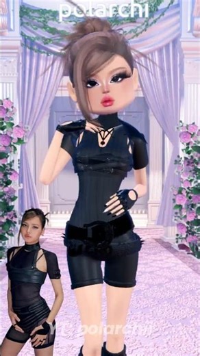 DTI But It’s LISA from BLACKPINK’s “GO” | Dress To Impress💥 #dresstoimpress #dti #roblox