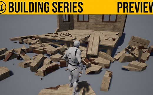 【UE】基础建筑教程系列 #1——教程预览