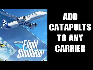 How To Add Steam Catapult & Arrestor Systems To Any & LVFR Aircraft Carriers Global PC MSFS DLC