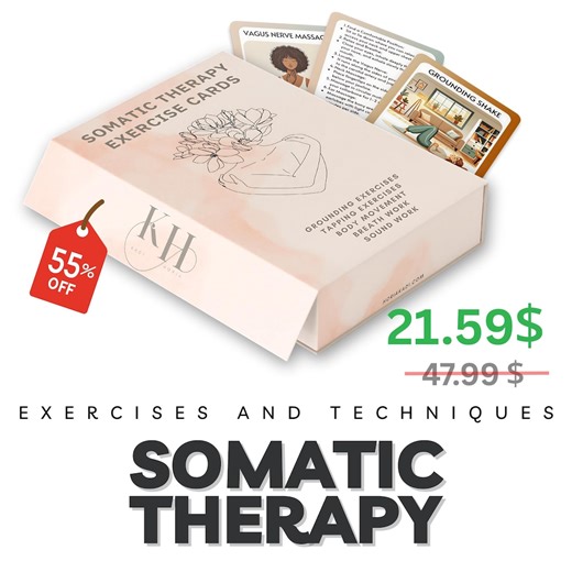 Somatic Therapy Exercise Cards: Nervous System Regulation, Stress Relief - Etsy