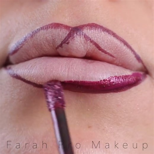 475K views · 3.8K reactions | Purple lips for the day! | MetDaan Makeup | Facebook