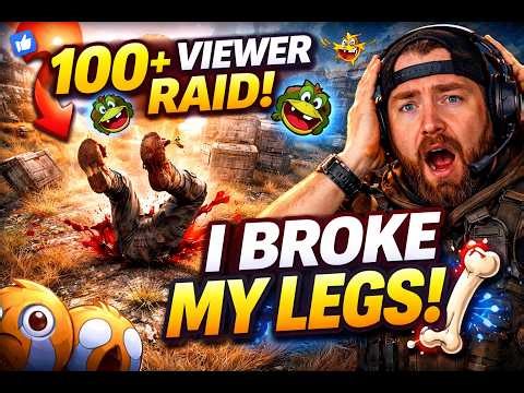 100+ VIEWER RAID… and THIS is how I land?! 🤦‍♂️ (Blackout)