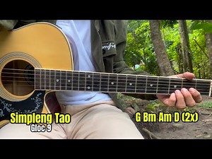 Simpleng Tao by Gloc 9 Guitar Chords