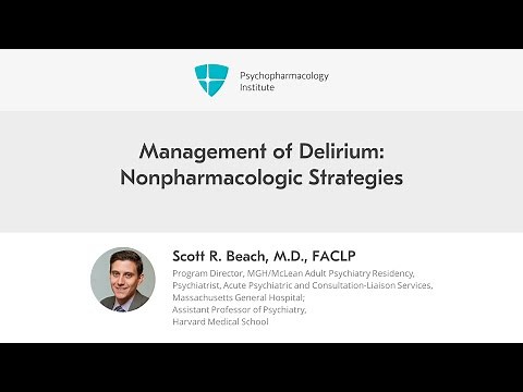 Management of Delirium: Nonpharmacologic Strategies