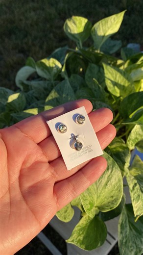 Abalone Shell Jewelry Set 925 Sterling Silver | Stud Earrings & Pendant Set | Round Abalone 7.7mm | Mexican Silver Gift Set - Etsy