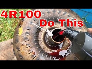 4R100 Torque Converter Transmission Tips F550 7.3 Powerstroke 2 Wheel Drive