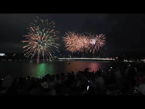 Canberra New Years Eve (2025) Fireworks