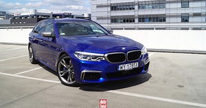 BMW M550d xDrive Touring – niebieski pocisk | TEST