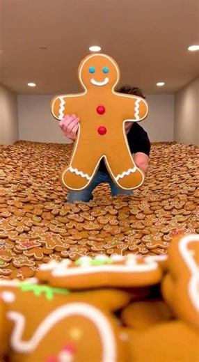 WHERE'S MY GINGERBREAD MAN Find out the secret to perfect cookies #baking #food #cookies