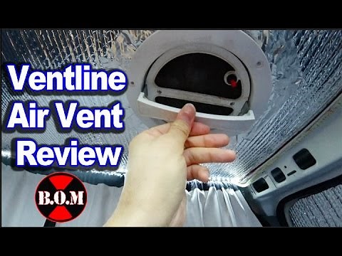 Ventline VanAir Roof Vent Review (DIY CamperVan) Tiny House Van