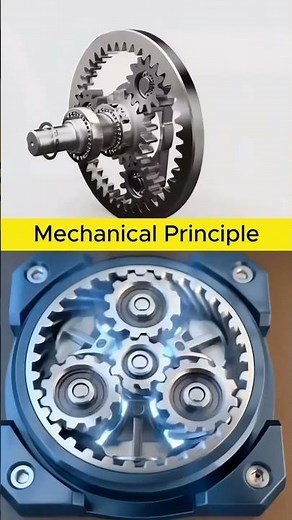 Planetary Gear System Explained | Mechanical Principle | 3D Engineering Animation