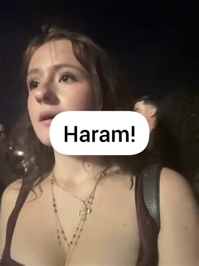 A North African Islamic invader tells a French woman, born and raised in France, that her clothing is inappropriate and that she shouldn't wear a necklace with a Christian cross. They want to impose primitive and barbaric rules on us. We won't let them.