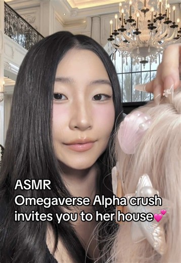 ASMR Omegaverse Alpha Girl Crush Experience