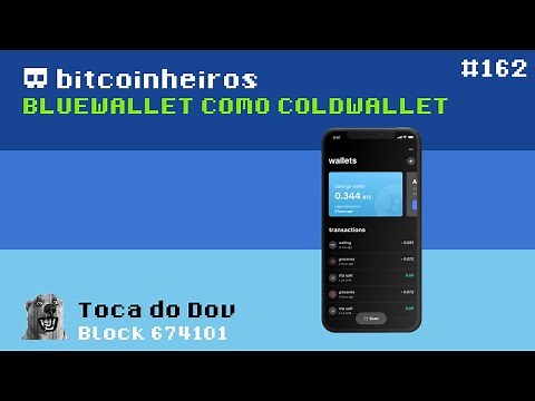 Tutorial da BlueWallet como Coldwallet Airgap PSBT