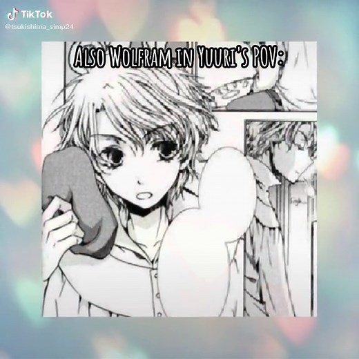 Yuuri and Wolfram's Sparkling Chemistry in Kyou Kara Maoh Manga