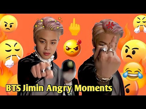 BTS Park Jimin So Angry Fire Moments 😡🔥