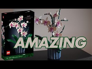 This Set is AMAZING | Building the Stunning LEGO 10311 Botanicals Orchid Set